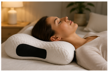 DreamRest™ | Almohada Cervical Ergonómica 3D